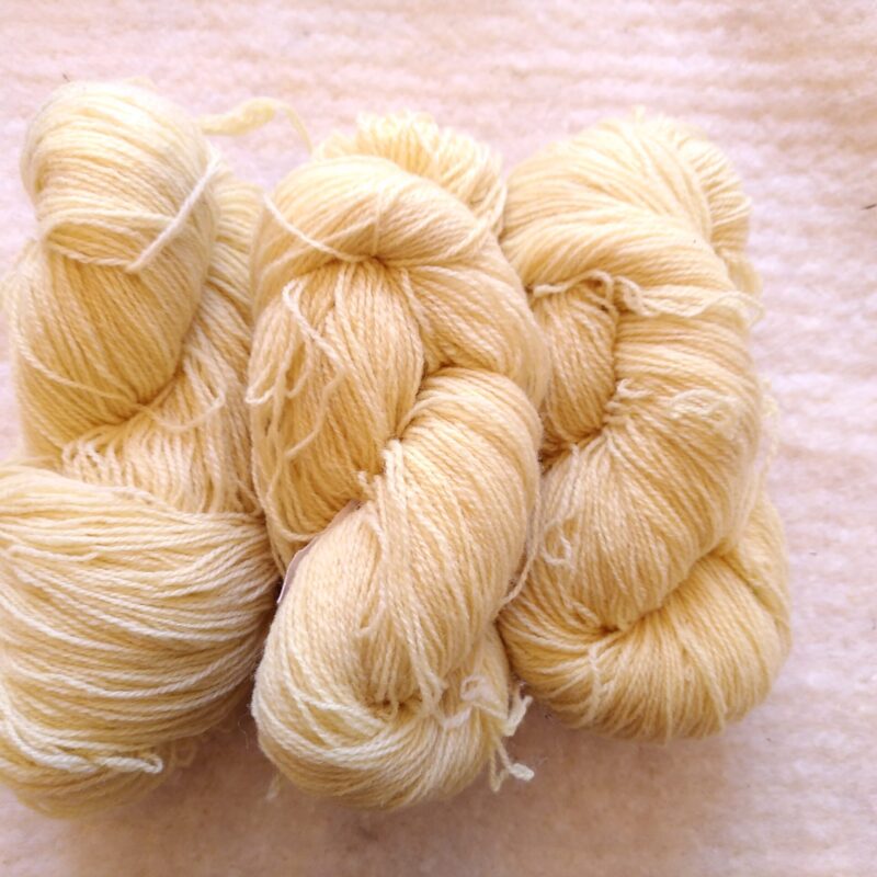 Fil a tricoter laine locale bio teinture ecologique la laine des coccinelles