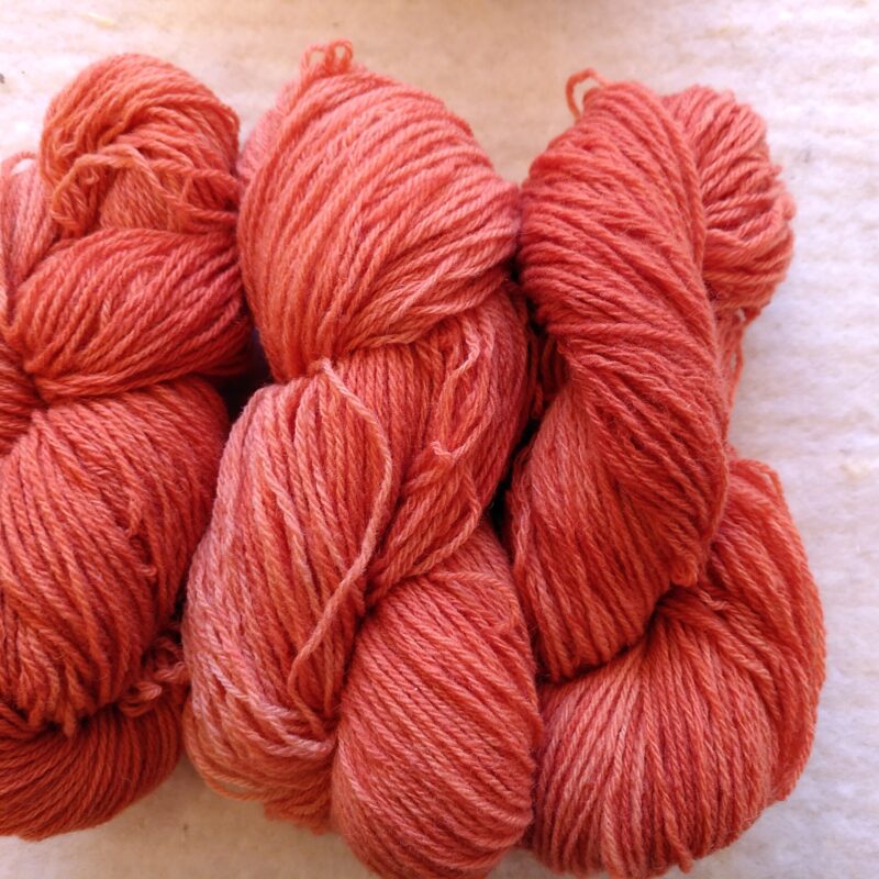 Fil a tricoter laine locale bio teinture ecologique la laine des coccinelles