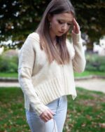 Patron tricot Chilly morning sweater de Christelle Nihoul