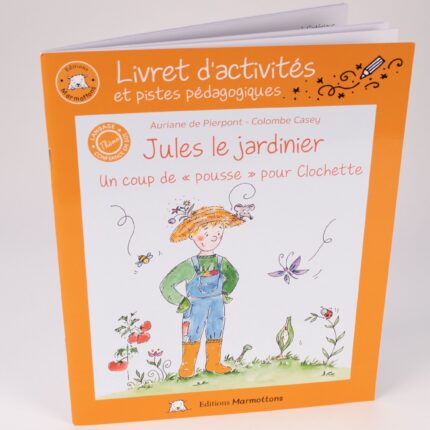 Livre d'activité pour enfants "Jules le jardinier"