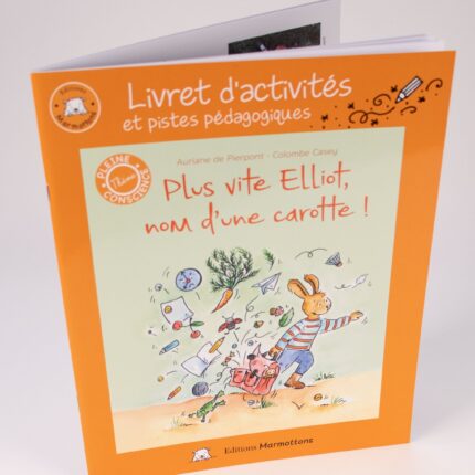 Livre d'activité "Plus vite Elliot