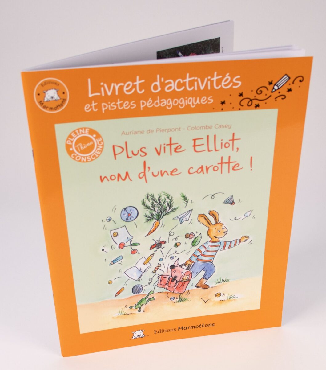 Livre d'activité "Plus vite Elliot