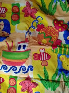 Enveloppe extérieure de la marmite norvégienne réalisée dans un tissu recyclé