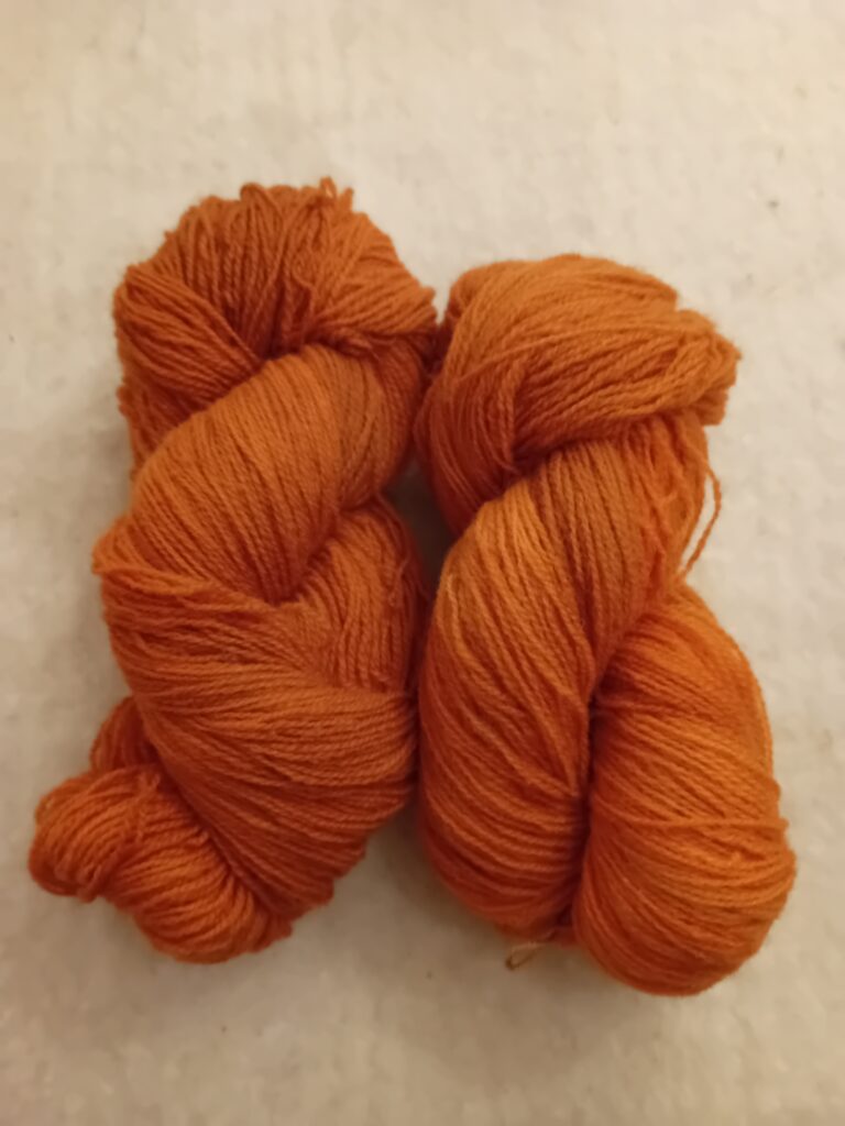 Fil naturel pour layette en laine