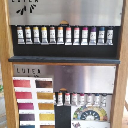 Boite de 12 aquarelles végétales de Lutea