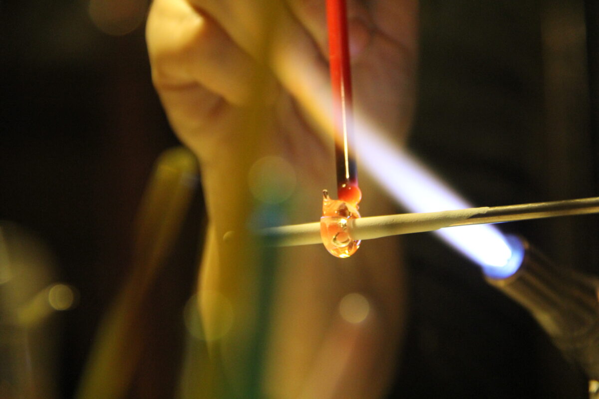 Atelier d'initiation aux perles de verre au chalumeau