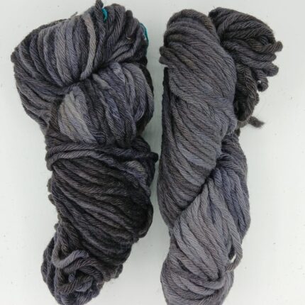 Écheveau Gris souris nuancé - Super bulky - 10 brins - aiguilles +-10-12