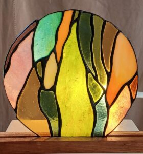 Atelier d'initiation au vitrail Tiffany en Gaume