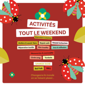 Fête et activités pour les 5 ans de la boutique-atelier Coccinelles et compagnie