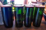 Bocal en verre recyclé équitable et durable