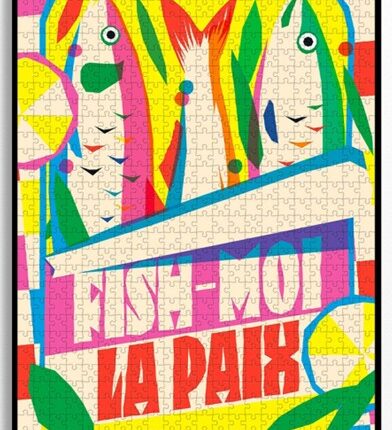 Puzzle 1000 pièces en carton recyclé