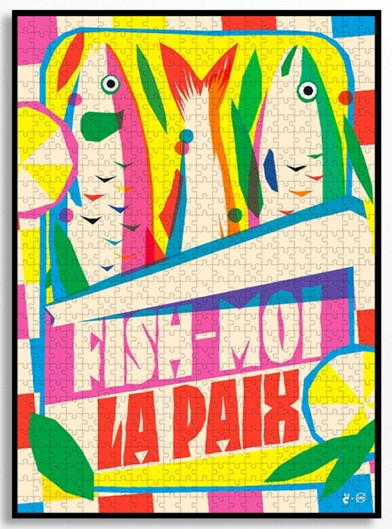 Puzzle 1000 pièces en carton recyclé