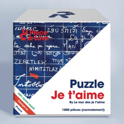 Puzzle pour dire je t'aime dans toutes les langues