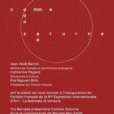 Le tissu de La Laine des coccinelles largement utilisé à la Biennale d'art contemporain de Venise