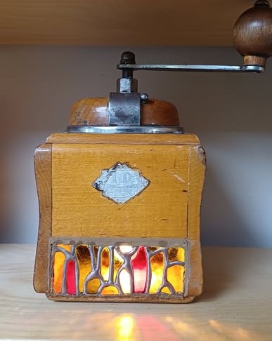 Lampe en vitrail tiffany